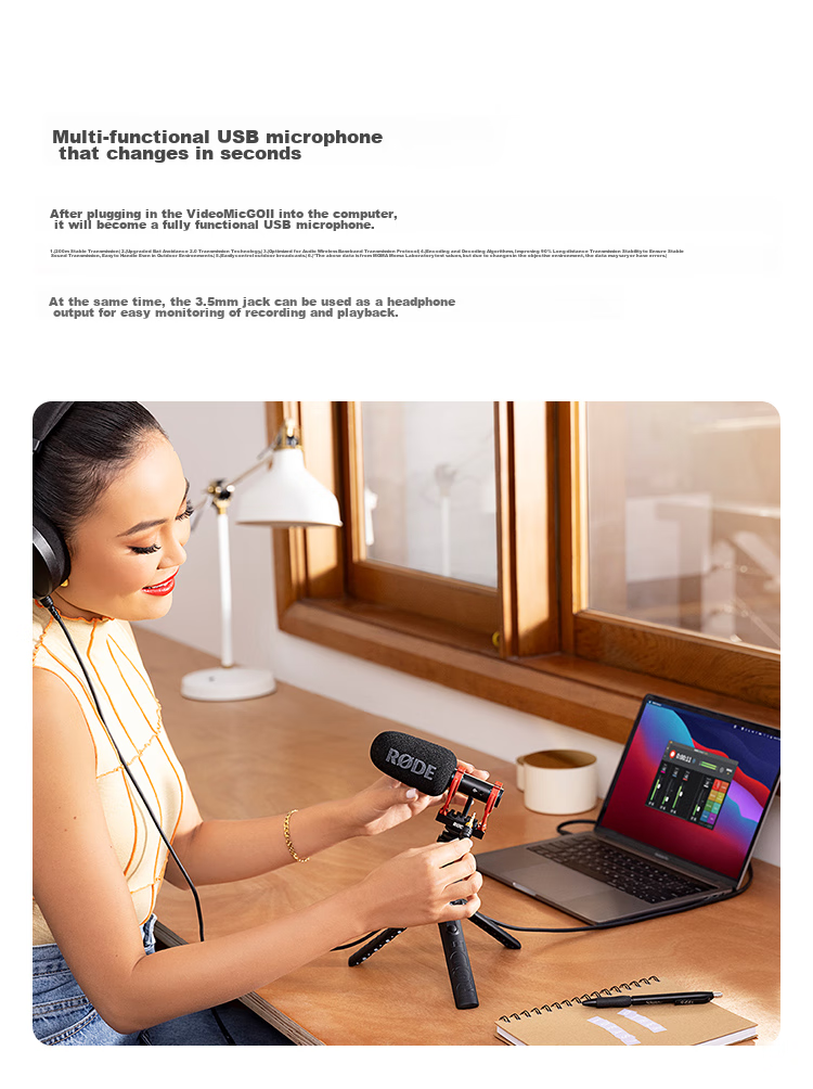 Rode VideoMic Go II Professional Directional Microphone for DSLR, Mirrorless Cameras, And Smartphones (Official Standard Configuration) 9