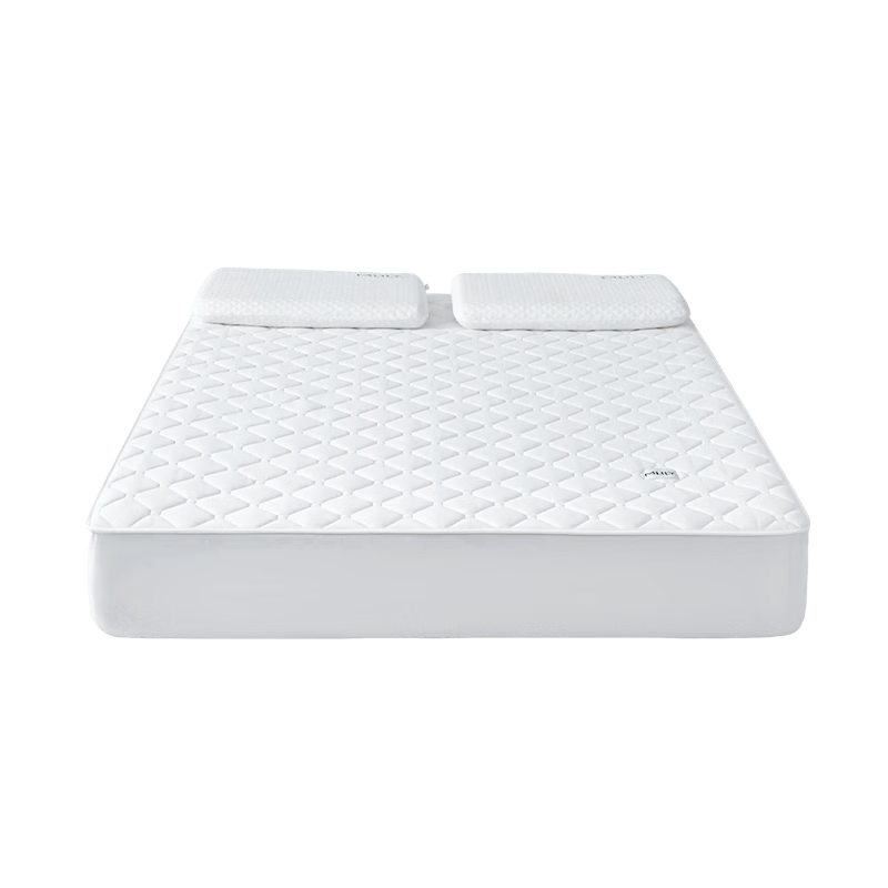 MLILY Fitted Sheet 1.5m x 2m Mattress Protector Cover Class A 100% Cotton Pure Cotton Bed Sheet White