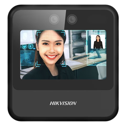 HIKVISION Facial Recognition Access Control All-In Wireless WIFI Enterprise WeChat Office Face Scanning Attendance Machine for Remote Multi-Store Management Enterprise WeChat Version WX81S