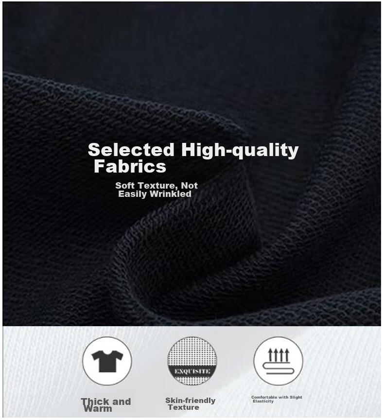 Huili Men's Sweatshirt, Round Neck Long Sleeve T-Shirt, Printed Fleece-Lined Warm Undershirt, Spring Autumn Winter Top Outerwear Men's Clothing 11