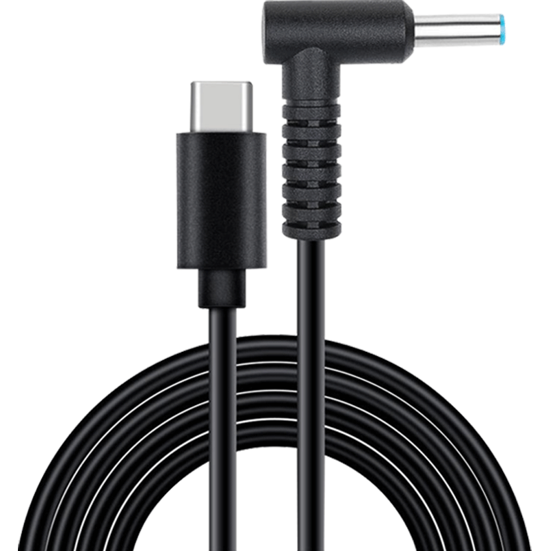 Chaofan Compatible with HP Laptop Charging Cable for HP Zhan 66 Xiaoyou 14s/15 Star 14 Star 15 Power Adapter Cable, Type-C to 4530 Small Round Port PD Deceptive Cable