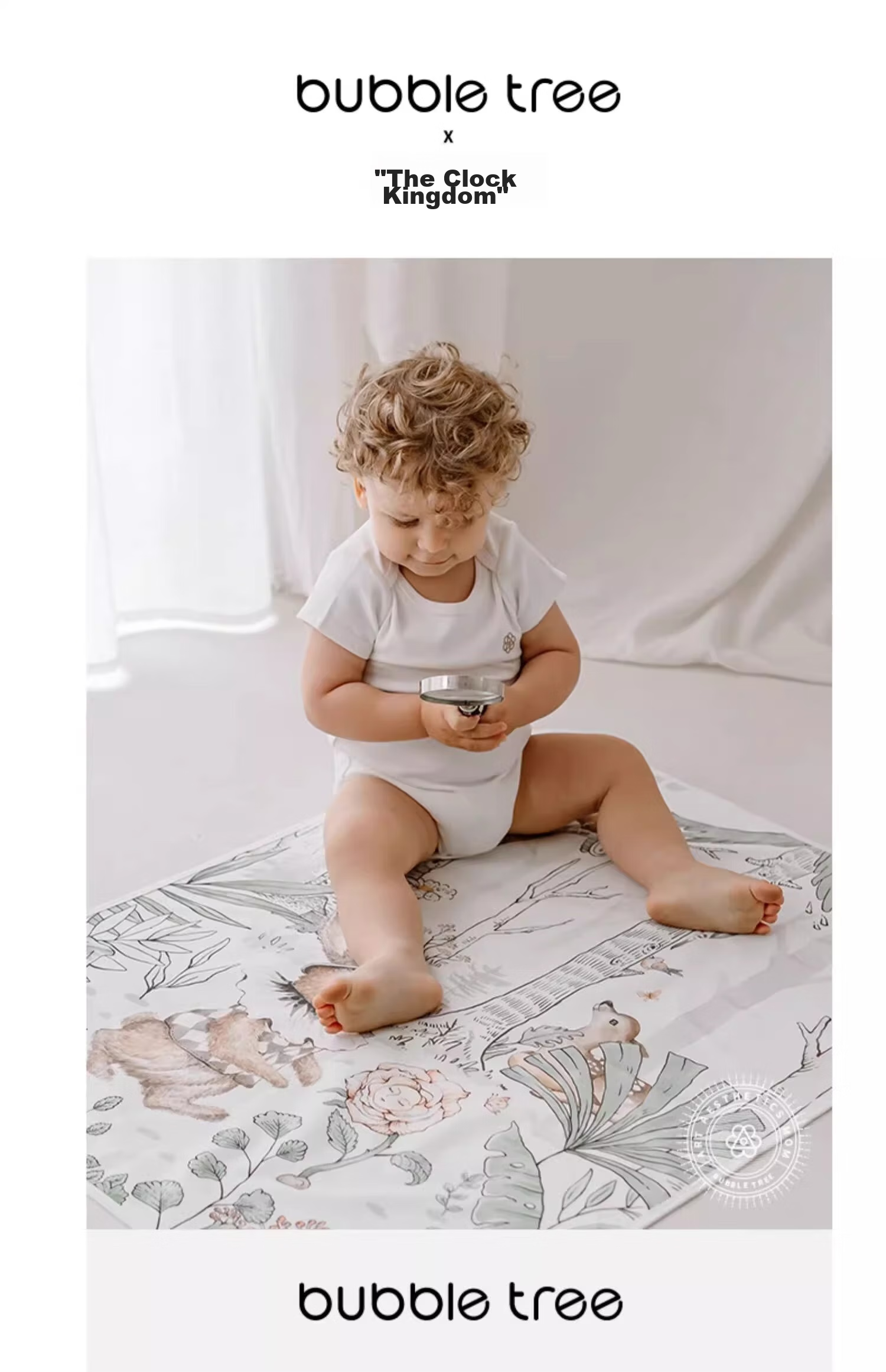 BUBBLE TREE Baby Diaper Pad, Newborn Waterproof Breathable Washable Large Size Child Diaper Changing Mat 28