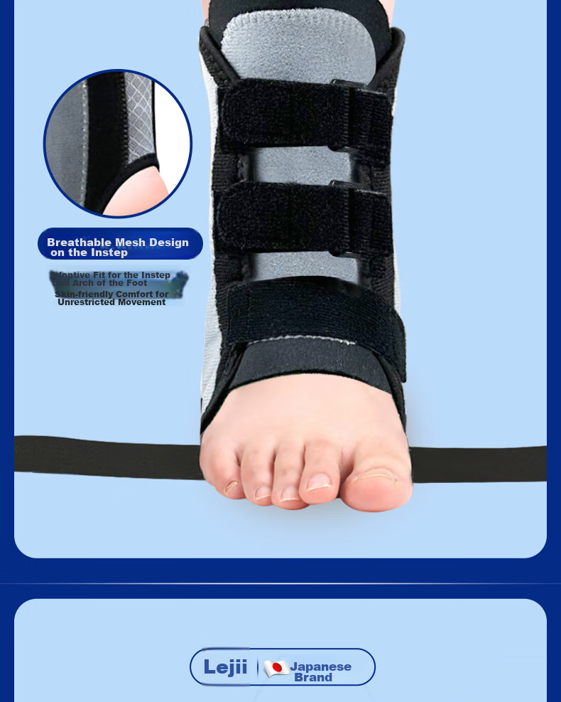 Lejing Medical-Grade Ankle Brace for Sports Injury Recovery, Professional Anti-Sprain Achilles Tendon Fracture Splint And Support 6