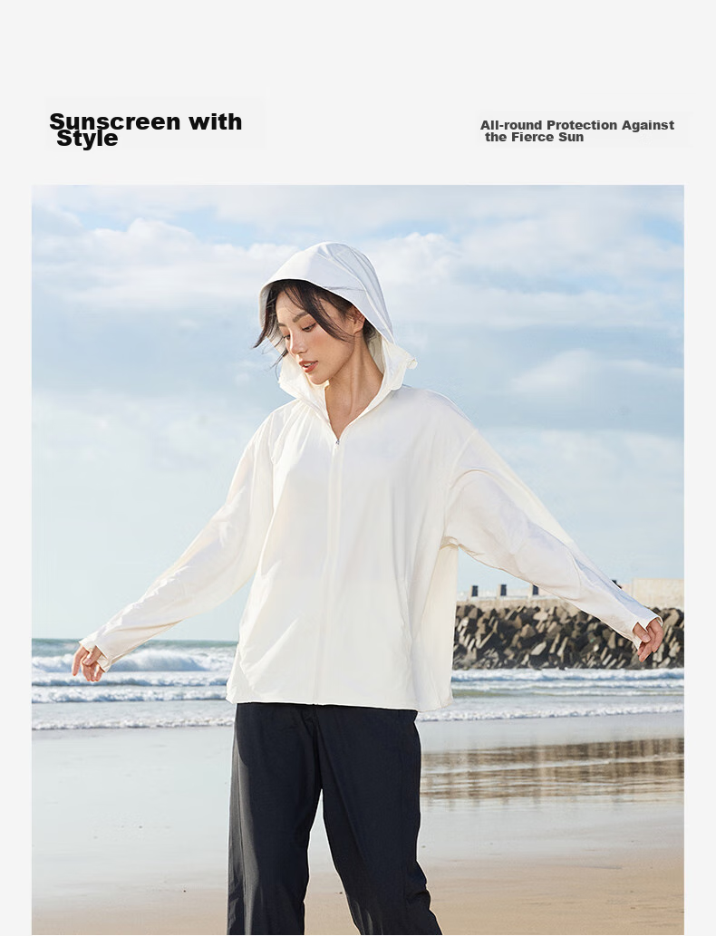 MOLY VIVI Women's Sun Protection Clothing, Summer Ice Silk Sun Protection Garment, UV-Resistant Outdoor Lightweight Couple Sunshade Jacket, Magic Vivy 12
