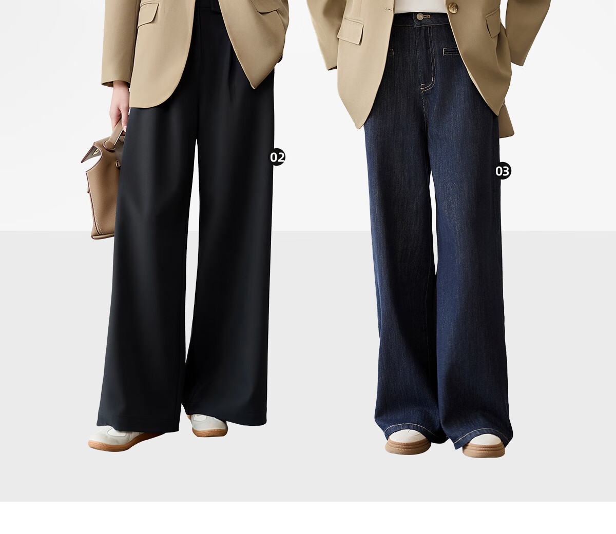 Chushen Chunqiu Women's Classic Simple H-Shape Blazer Casual Commuter Suit Jacket S51U012 4