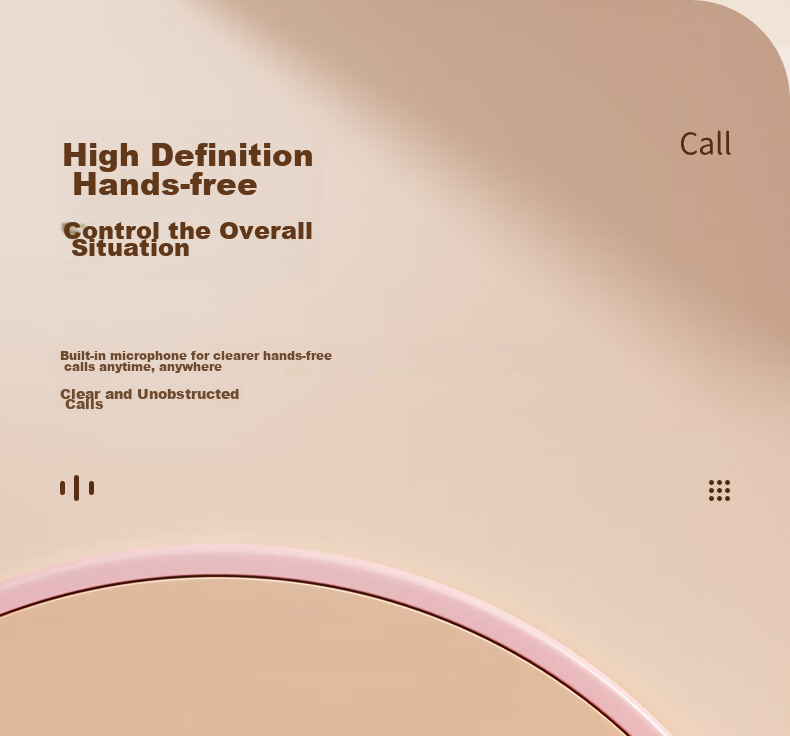 HP S07 Bluetooth Speaker, Desktop Laptop Mobile Phone Speaker, Portable Outdoor Mini Wireless Connected Speaker, Milk Tea Color 15