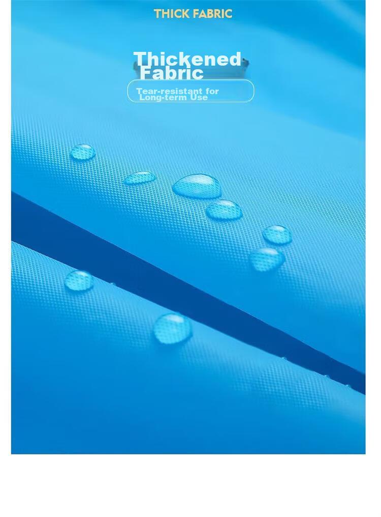 Jieban Travel Waterproof Shoe Covers Adult Anti-Slip Thickened Rain Boots Long Tube Shoe Covers for Men and Women Heavy Rain L Size 1 Pair 5