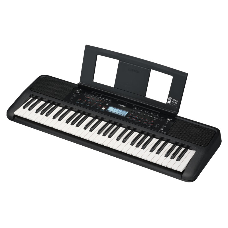 YAMAHA PSR-E383, Children's And Adult's Entertainment And Learning Professional Performance Teaching Weighted Keyboard Electronic Piano, 61 Keys