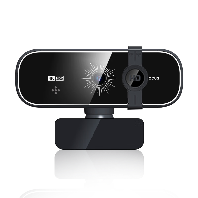 GESOBYTE C910S 4K Live Streaming Camera with Microphone, Ultra HD, Plug-And for Online Classes, Postgraduate Entrance Exams, Interviews, Video Calls, Meetings, Laptop And Desktop USB