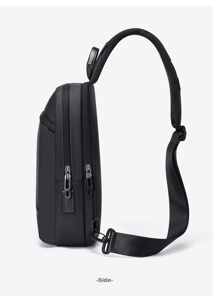 GOLF Chest Bag, Men's Shoulder Crossbody Bag, Phone And IPad Bag, Business Casual USB Interface Travel Sports Mini Backpack 23