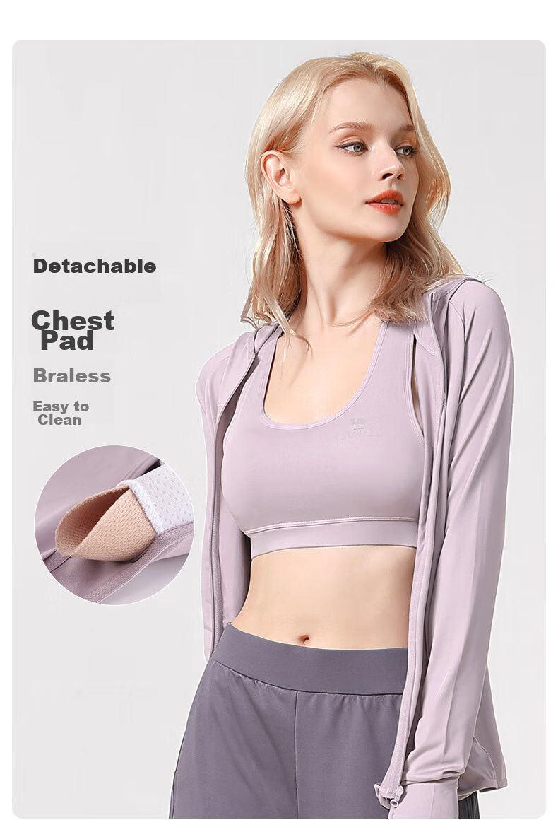 CAMEL Women's Sportswear Set, New Yoga Fitness Pilates Elastic Short-Sleeve Shorts And Pants Five-Piece Workout Outfit 28