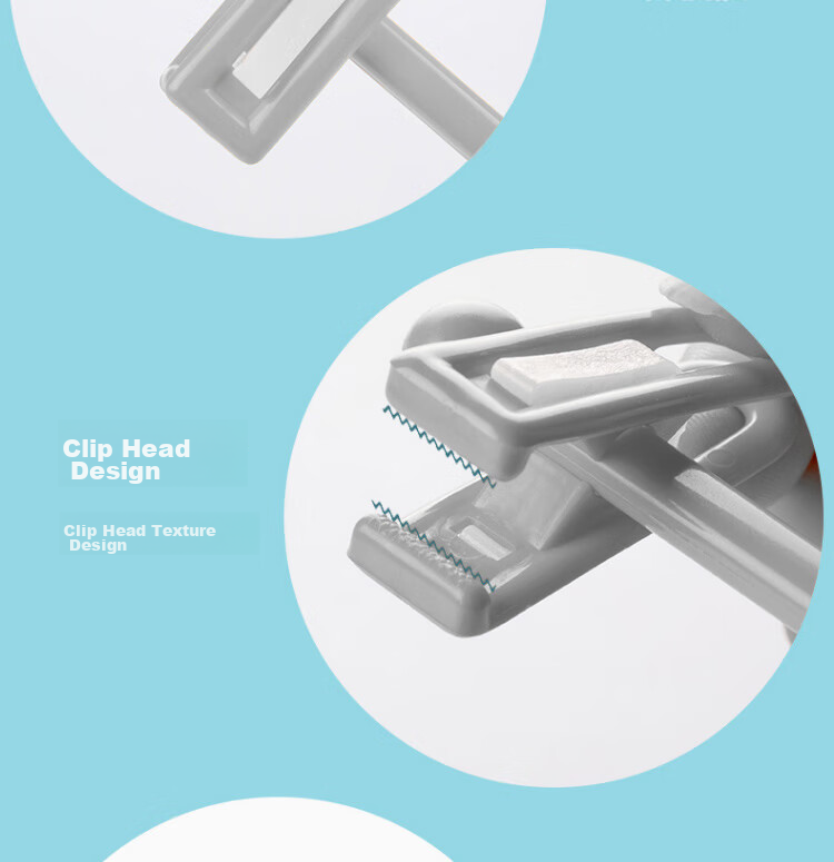 CHAHUA Pants Hanger, Trouser Clips, Clothes Rack, Skirt Clips, Pants Hanger, Storage Organizer, Gray + Green, 15 Pieces 12