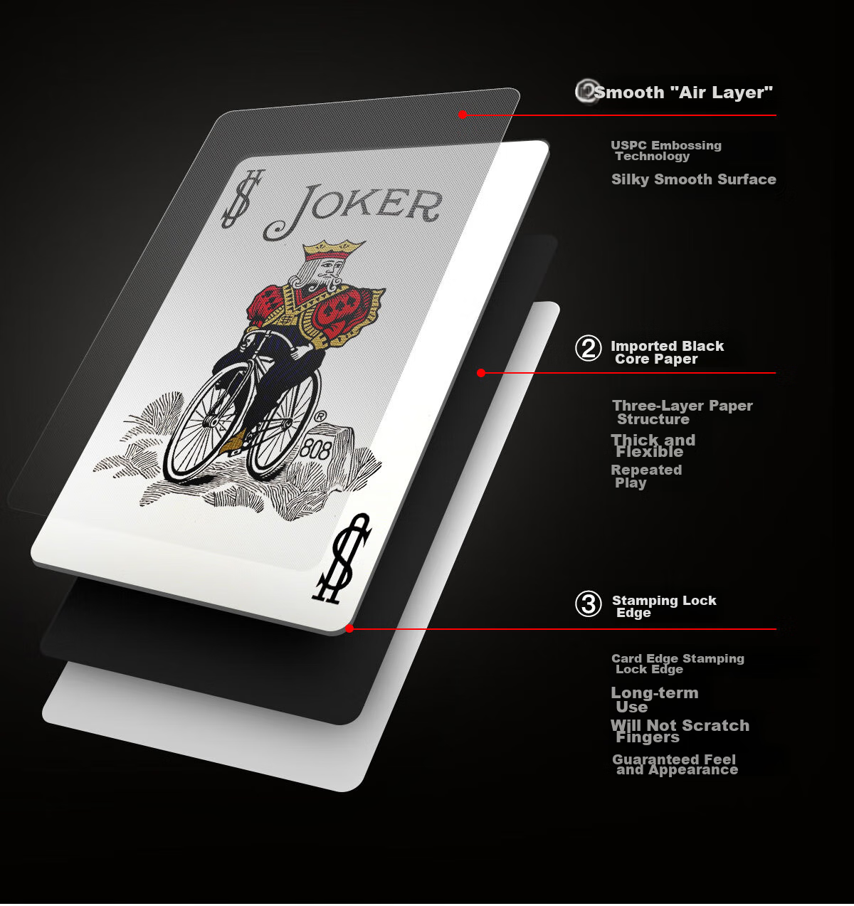 BICYCLE Playing Cards, High-End Luxury Gold-Stamped Cards, Ni Jin Series, Fairy Green, 1 Deck 13