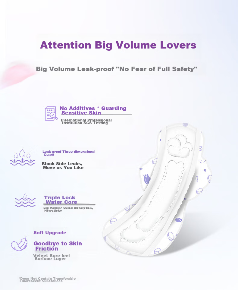 EVENLY Sanitary Pads, Leak-Proof, Soft Cotton, Wholesale, Large Quantity, Daytime And Night Use, 290mm, 8 Pieces, JD Self-Operated Flagship Store, Menstrual Pads 6