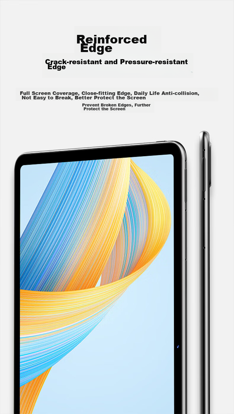 CangHua Tempered Glass Screen Protector for Honor Tablet 9 Pro/V8 Pro, 12.1-Inch, Soft Light Version for Honor Tablet 9 Pro, Protective Film for Pad V8 Pro, HD Anti-Drop Screen Protector 8
