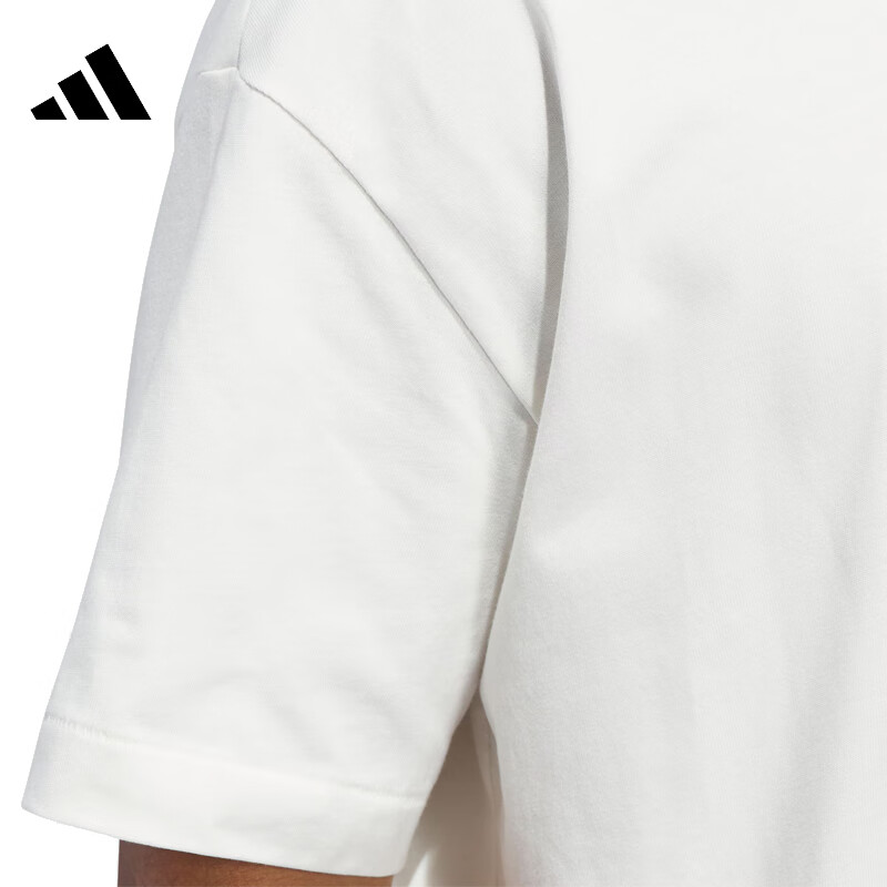 Adidas Unisex Couple Style Fashionable Chapter Comfortable Sports Casual Short-Sleeve T-Shirt XL 16
