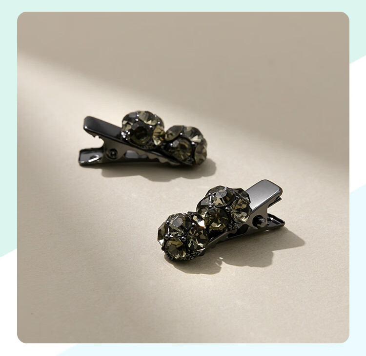 CHIMERA Light Luxury Rhinestone Bow Hair Clip, Internet Celebrity Bangs Clip, Side Hairpin, Hair Clip for Women, Mid-Autumn Festival Gift 25