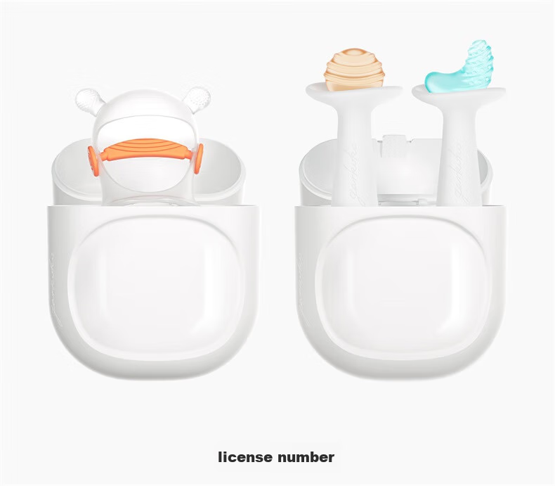 Garkoko Small Moon Teething Toy, Teether Storage Box, Multifunctional Storage Box 4