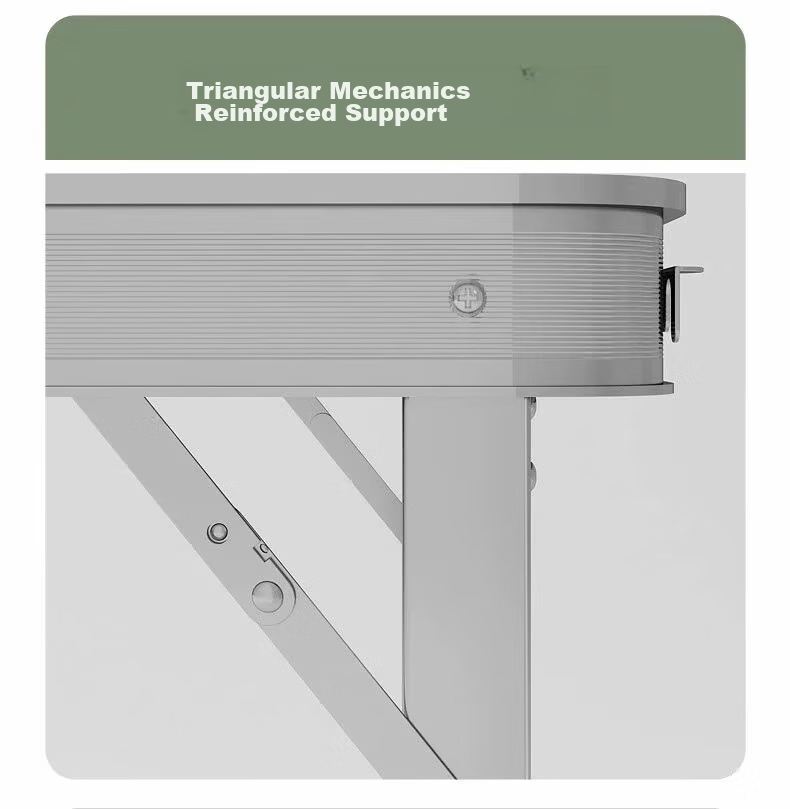 Xiaomo Folding Table, 1.2 Meters High-Lift Outdoor Portable Picnic Table, Stall Table, Advertising Promotion Table, Training Table 11