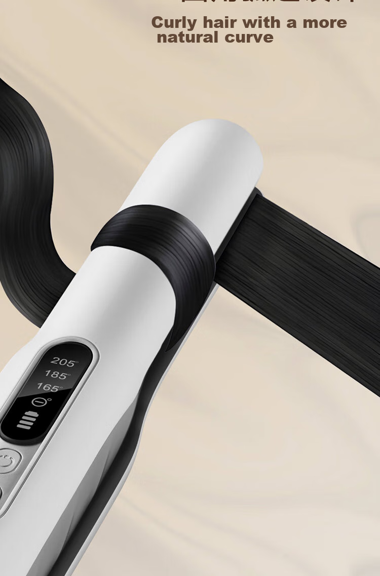 GUGE German [Wireless Portable] Straight Hair Iron, Negative Ion Straightening Iron, Gentle on Hair, Wireless Straightening Iron for Men And Women, Mini Small High Crown Straightening Iro 30