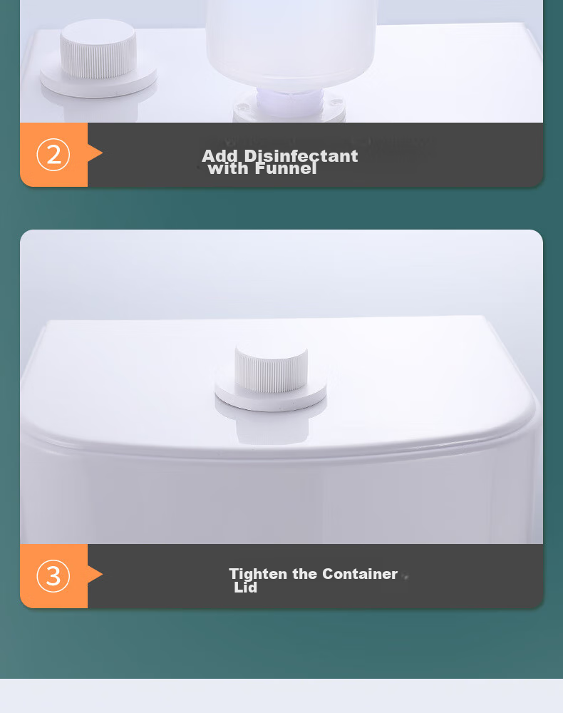 Interhasa! B3000 Automatic Sensor Hand Sanitizer Wall-Mounted Disinfection Machine Hand Alcohol Sprayer Hand Sanitizer 15