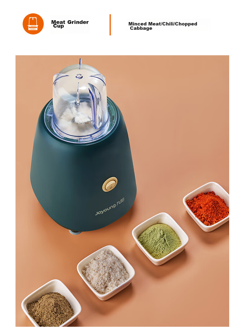 Joyoung Juicer Blender, Multifunctional Easy-To Home 1-Liter Mixer, Rice Paste And Juice Maker, Baby Food Processor, Three-Cup Configuration JYL-C012 15