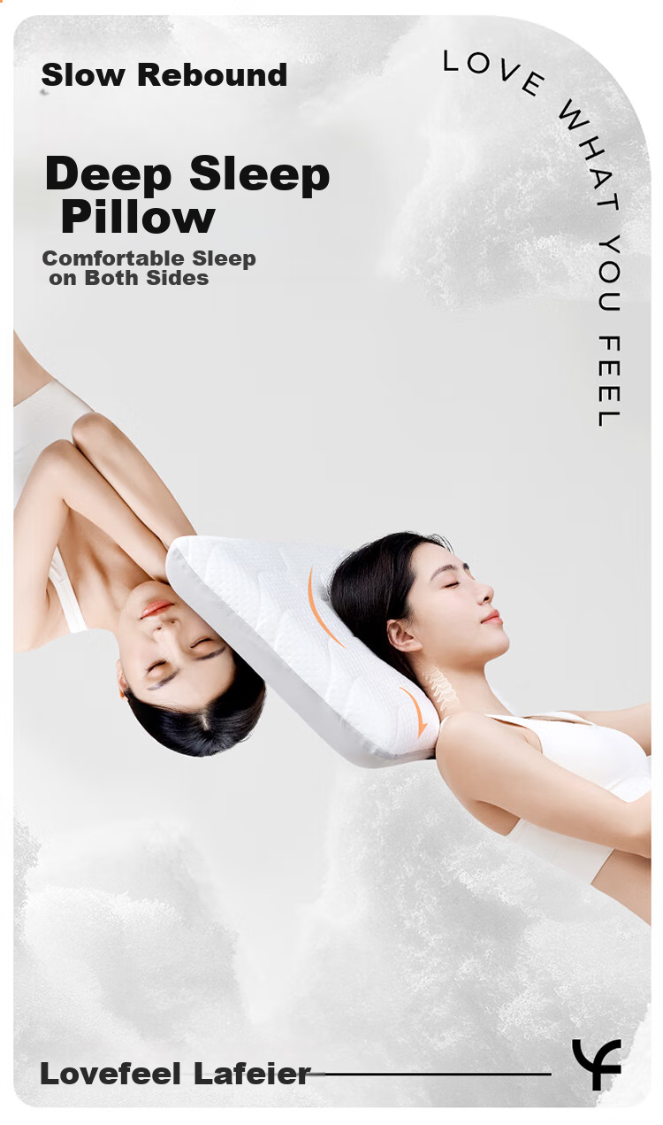 Lafufeier Scientific Zone Cervical Support Pillow, Class A Antibacterial Memory Foam Pillow, Deep Sleep Slow Rebound Pillow, Single Piece 1