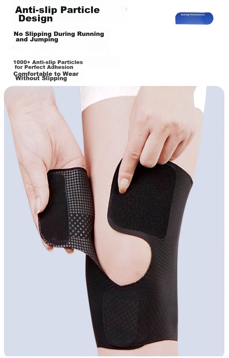 NAILEKESI N Professional Knee Brace for Meniscus Injury, Knee Joint Fixation Support, Sports Running Knee Protector for Women And Men, Knee Guard, Size M, Single Piece 8