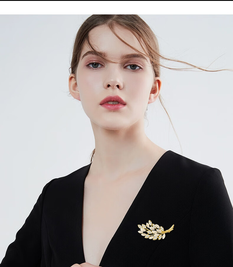 MIMORE Brooch, High-End Women's Luxury Elegant Gift Box Set, Exquisite Niche Practical Jewelry, Birthday Gift for Mom And Elders 5