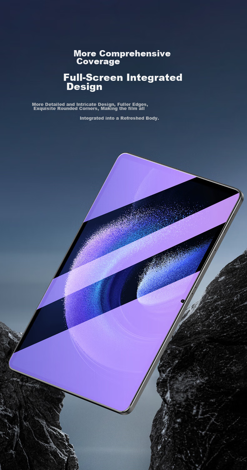 CangHua Tempered Glass Screen Protector for Xiaomi Pad 6 MAX, Eye Protection Anti-Blue Light, 2023 Model MI6 Max Screen Film, 14-Inch Xiaomi Pad Tablet Computer Anti-Fingerprint HD Protective Film 8