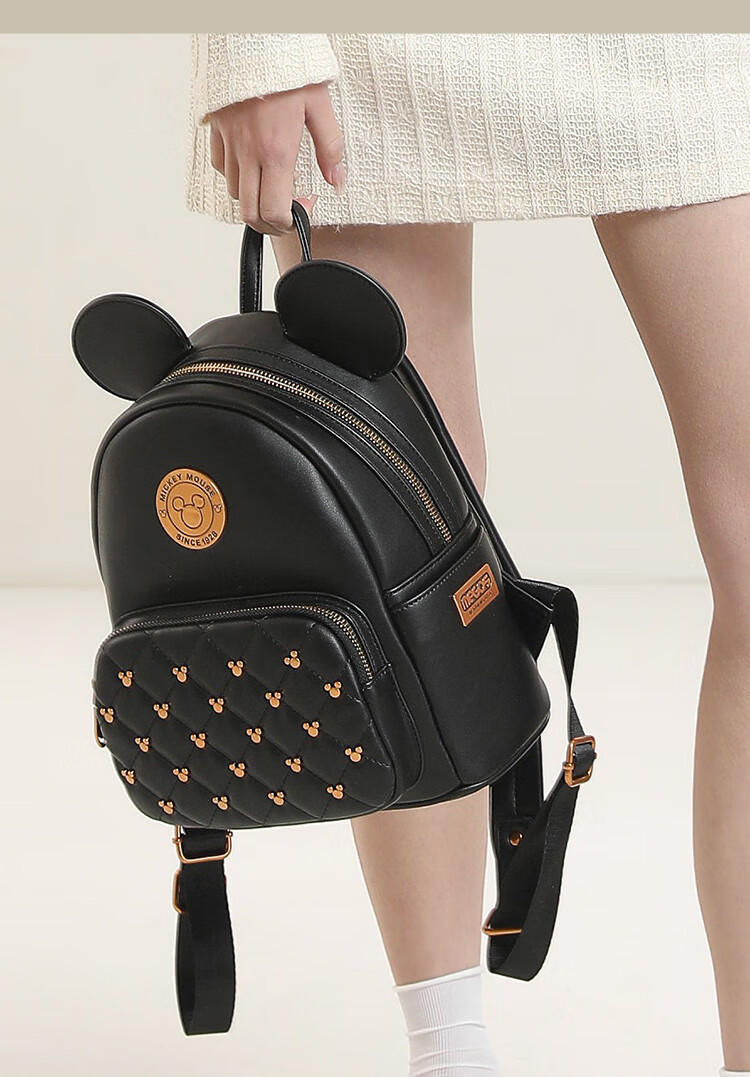 Disney Mickey Mouse Backpack for Women, Luxury Handbag, Gift Box Birthday Present Backpack 27