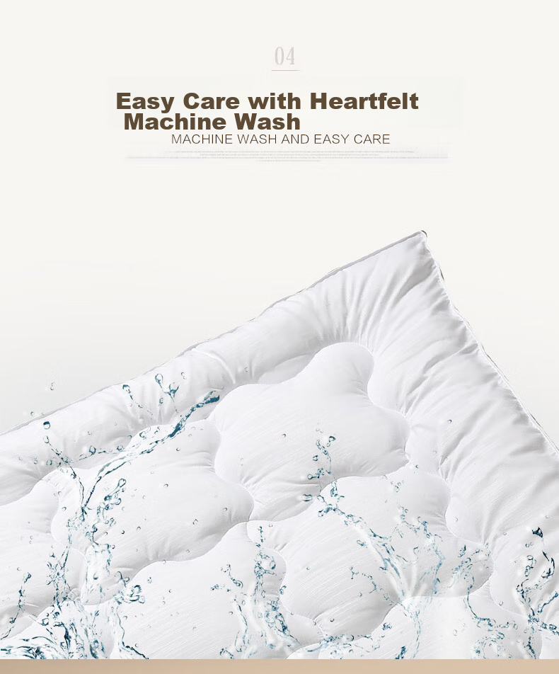 FUANNA Mattress Protector, Non-Slip Thickened Bed Pad, Foldable Washable Mat, Enlarged Tatami Pad for 1.8-Meter Bed 7