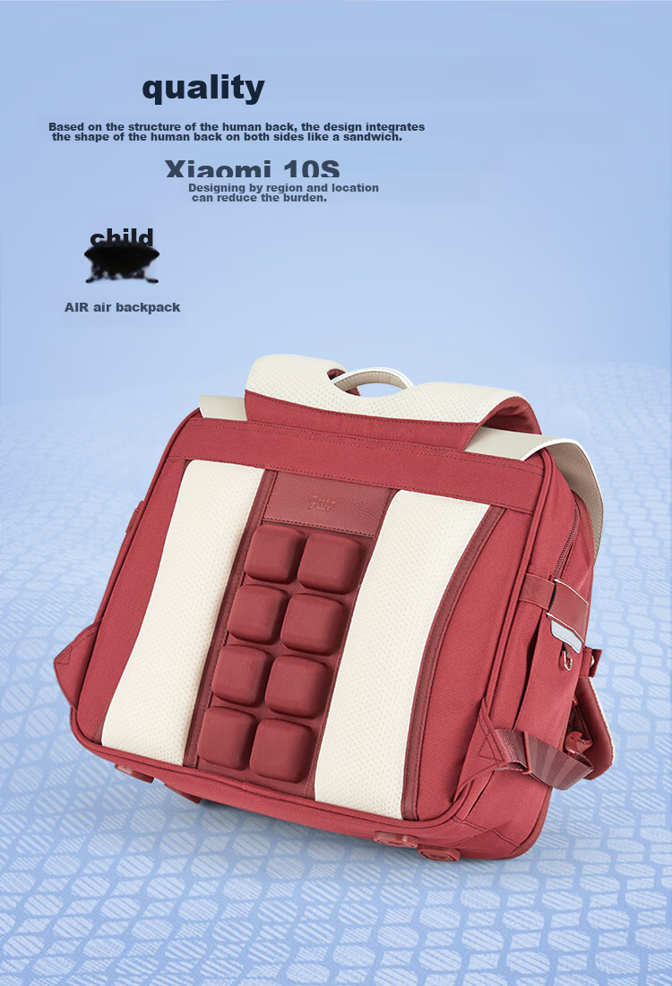 9UM Schoolbag for Primary School Students Grades 1-4, Boys And Girls, Lightweight with Safety Air Cushion, Children's Cambridge Bag U2174 Classic Brow 9