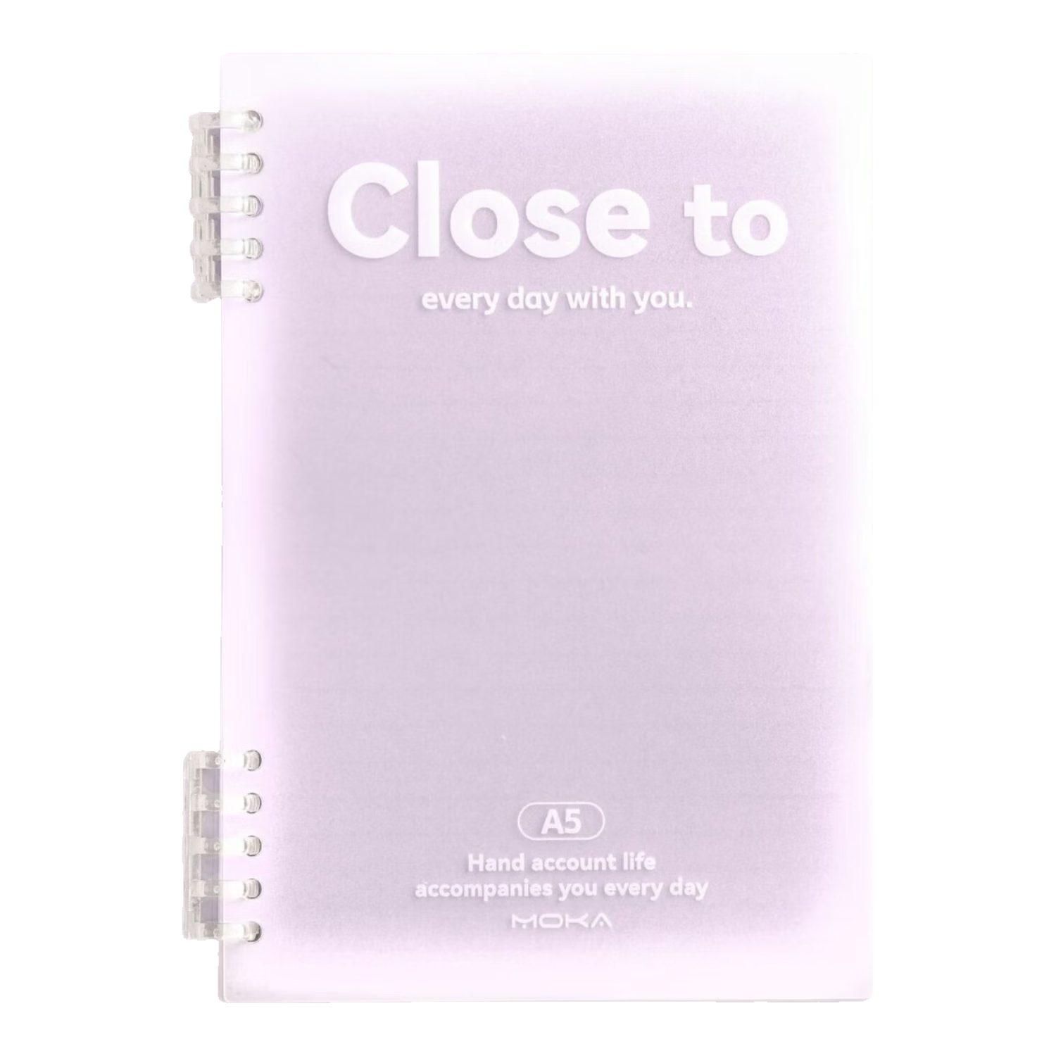 Shaonianban Loose-Leaf Notebook, High-Quality Simple Gradient Design, Comfortable to Hold, Essential for Primary And Secondary School Students, Detachable Diary And Journal, B5 Size, Gradient Purple Color, MK-2698