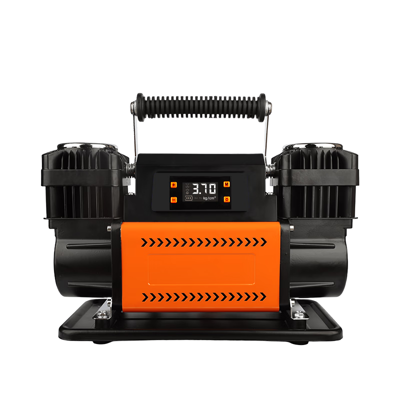 Kulaipu High-Power Dual-Cylinder Digital Display Air Pump for Trucks And Off-Road Vehicles (Dual 60 Cylinder Digital Model)