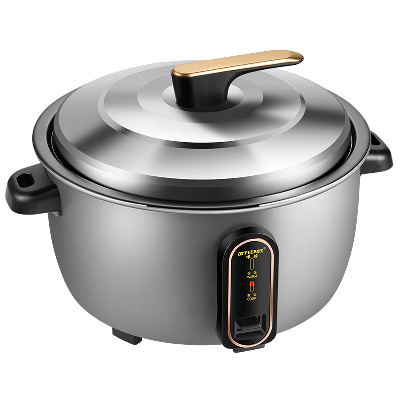 PESKOE Commercial Rice Cooker, 23L Large Capacity Electric Rice Cooker for Hotels And Canteens, Model CFXB230-30