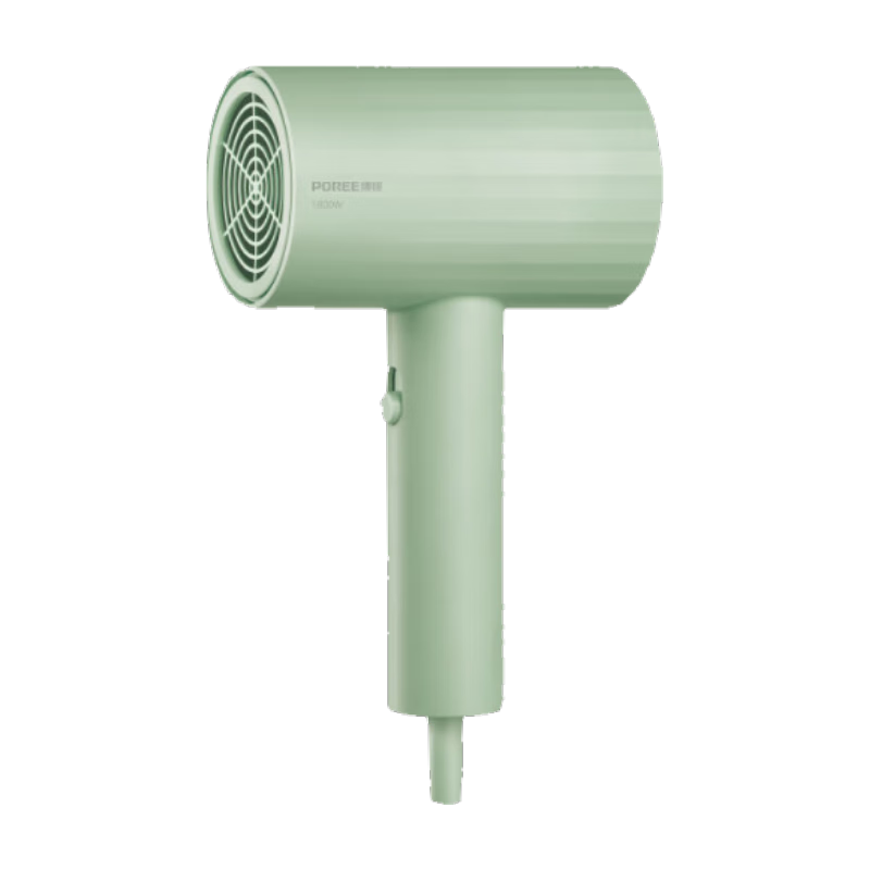 FLYCO Hair Dryer, High-Power Blow Dryer for Home Use, Gentle on Hair, Portable, Hair-Protecting, Suitable for Women's Dormitory, Gift for Girls, Jade Green PH1628