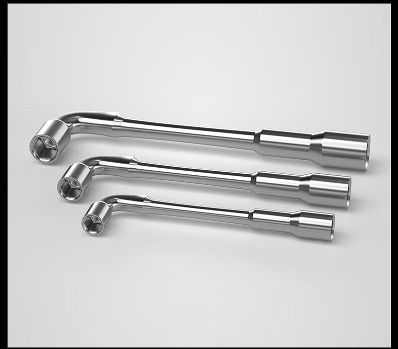 Yanran L-Shaped Socket Wrench Multifunctional Auto Repair Household Tool [18mm] 2 Pieces 9
