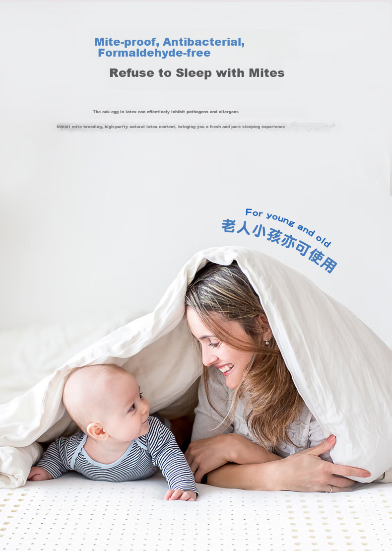 Paratex ECO Latex Mattress, 94% Content Thai Imported Natural Latex Core, Thickened Pad, 1.8x2 Meters, 10cm Thick 6