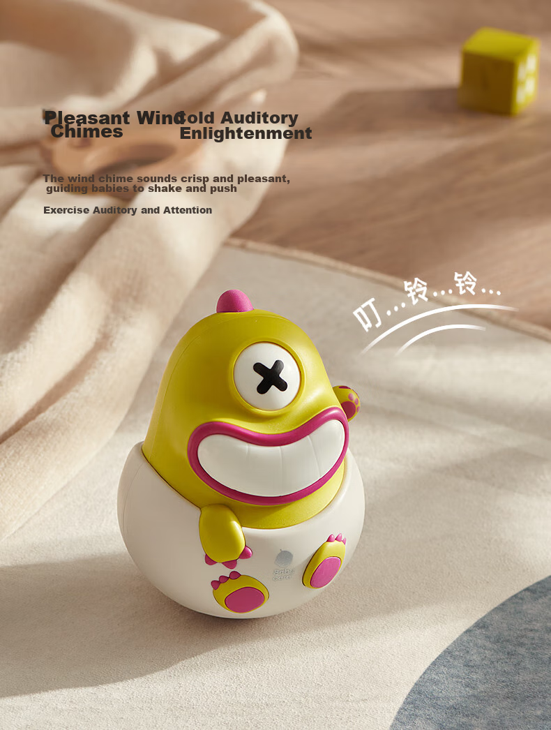 Babycare Tumbler Toy for Babies 0-1 Year Old Infant Toy Laitemei 3