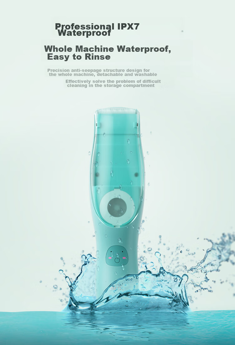 AUX Automatic Hair-Removing Baby Hair Clipper, Suitable for Adults, Quiet Operation, Waterproof, Infant Hair Trimmer, Newborn Electric Scissors, Children's Hair Cutting Tool 7