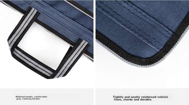 TIANSE Handheld Zipper Document Bag Briefcase for Men And Women, Simple 3D Business Office Meeting File Bag, Promotional Training Portable Large Capacity, Customizable TS-225 10