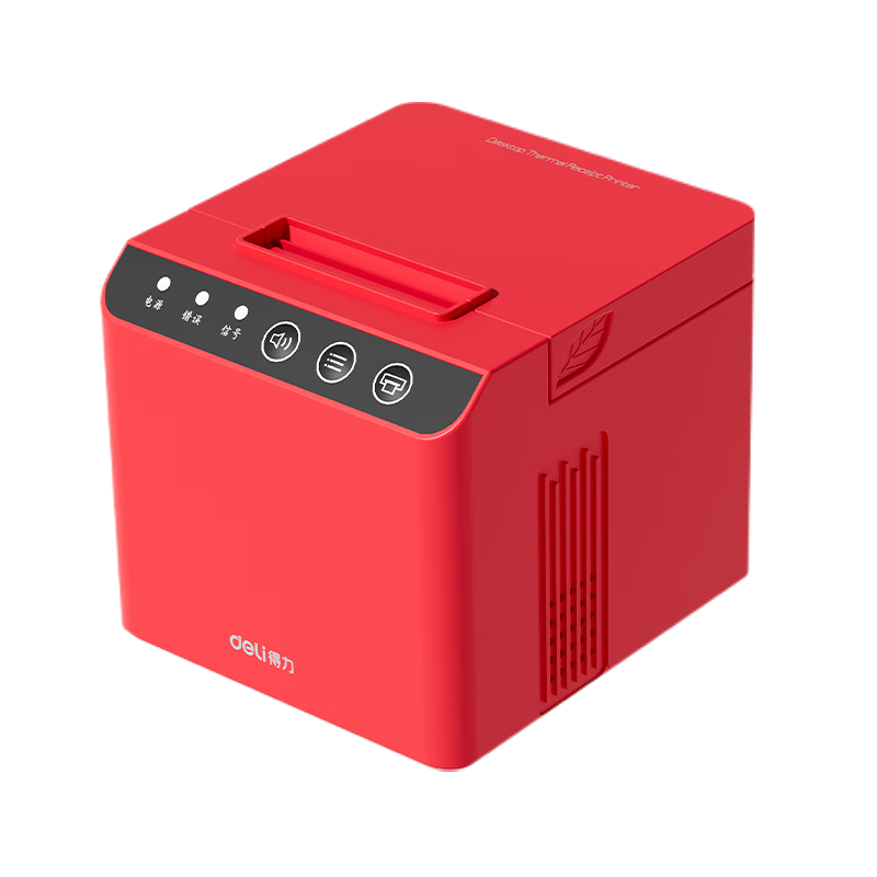 Deli DL-585 Fully Automatic Order Receiving Cloud Takeout Thermal Receipt Printer 58mm Wireless Commercial Cash Register Receipt Printer USB/WIFI Model for JD Meituan Ele.me