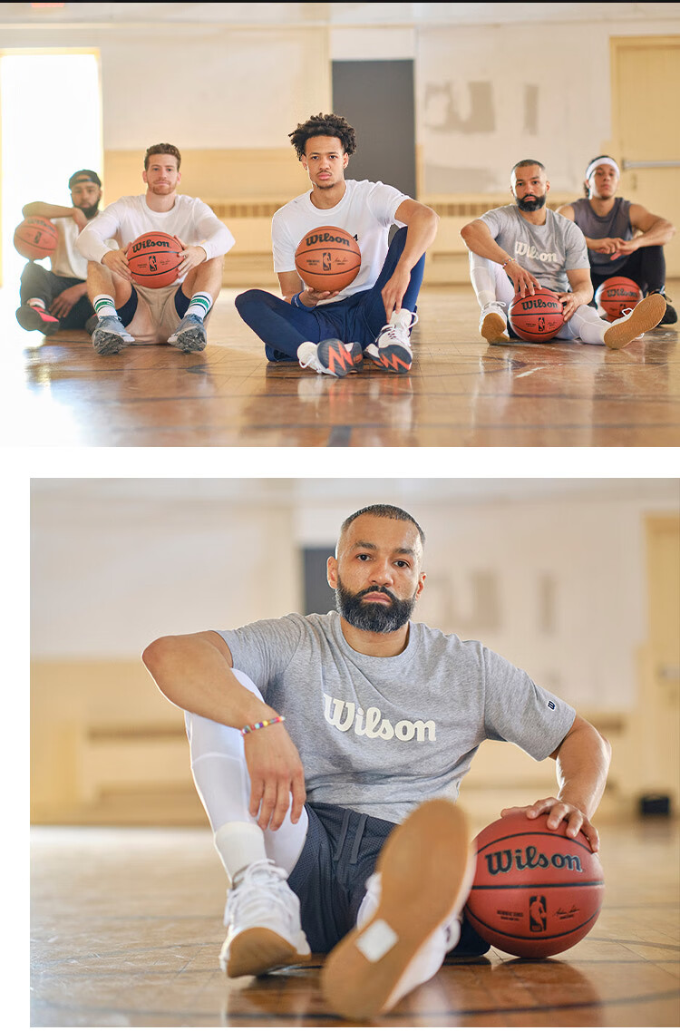 Wilson NBA Game Ball Replica, AUTHENTIC Indoor Competition Microfiber Size 7 Basketball 7