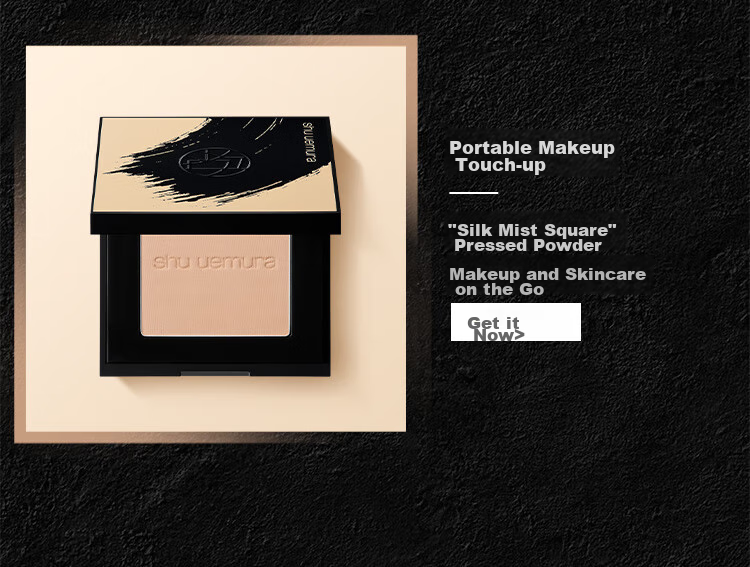Shu Uemura No. 55 Seamless Makeup Brush, Beauty Setting Powder Foundation Brush, Cosmetologist Portable Tool, Birthday Gift, Present for Girlfriend 8