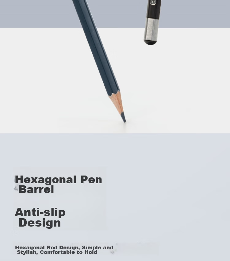 Deli Zhen Nai Xie Hexagonal Writing Pencil HB (10 Pieces/box), Drawing, Writing Practice, Doodling, HC142-HB, Student Back-To Stationery 5