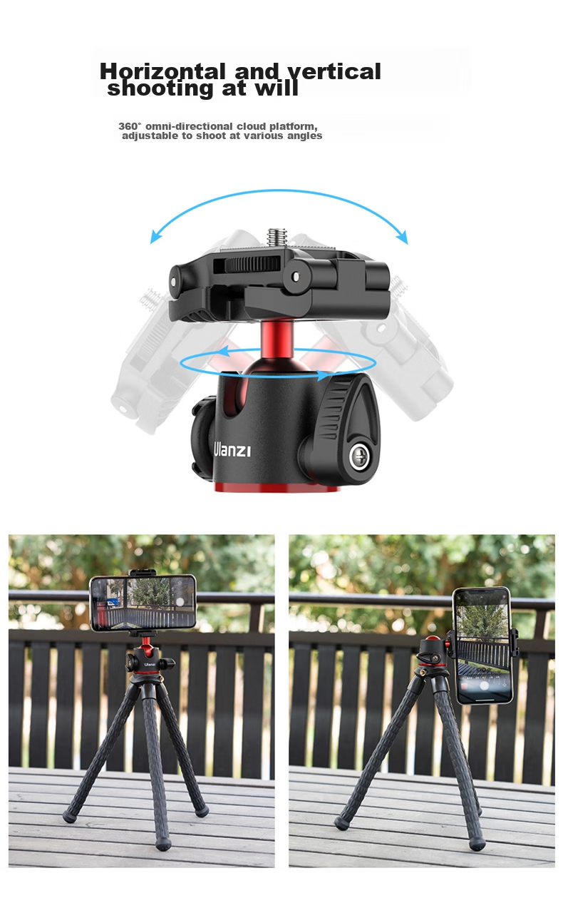 Ulanzi MT-33 Multifunctional Octopus Tripod Bluetooth Kit for Selfie, Smartphone, DSLR, Mirrorless Camera Universal Vlog Video Live Streaming Photography And Videography Stand 3