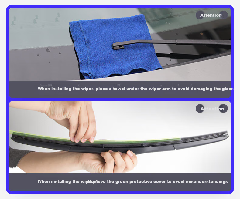 Deyun Classic Sylphy Windshield Wipers, for 2009-2019 Models, Original Factory Front Wiper Blades, Three-Section Design, One Pair Set, Car Accessories And Parts 3