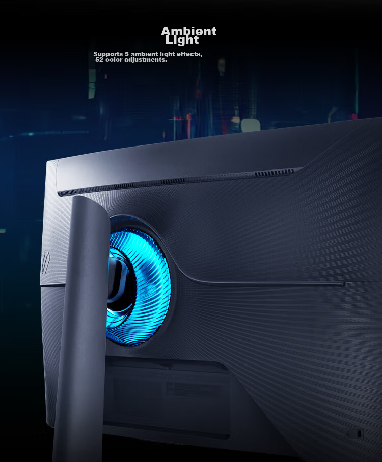 SAMSUNG 27-Inch G70F, 4K, 180Hz, Fast IPS, Dual-Mode 360Hz, Ultra-Thin, HDR, Low Blue Light, Xuanlong Knight, Gaming Monitor, LS27FG706ECXXF 14