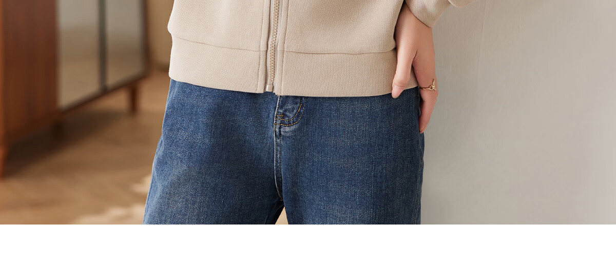 PinCai Women's Casual Jacket Wilderness Mallard Double Pocket Premium Casual Jacket Simple Top P143U2006 30